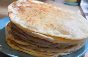 stack of tortillas